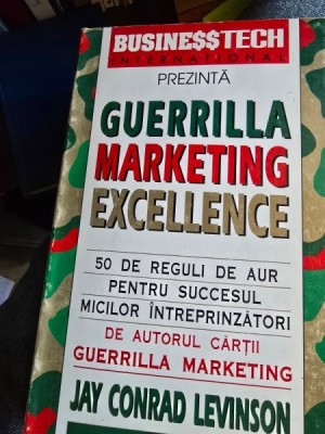 Guerrilla Merketing Excellence - Jay Conrad Levinson foto