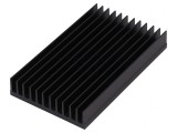 Radiator Extrudat cu Aripioare Negru 100mm x 59,69mm