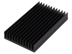 Radiator Extrudat cu Aripioare Negru 100mm x 59,69mm foto