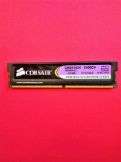 Kit memorie PC Corsair cu radiator 2Gb DDR2 (2 Buc x 1 Gb) 800 Mhz Pc2-6400 L237 foto