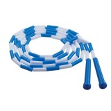 Champion Sports(r) Plastic Segmented Jump Rope, Blue/White, 9'