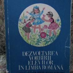 Dezvoltarea vorbirii elevilor in limba romana - Simion Morarescu, 1970