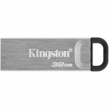 Memorie USB Kingston DataTraveler Kyson, 32GB, USB 3.2 Type-A, Metalic, 32 GB