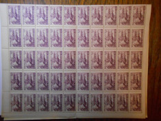 Coala regele Mihai, val. 300 lei, peste 1500 coli diferite, nestampilate foto