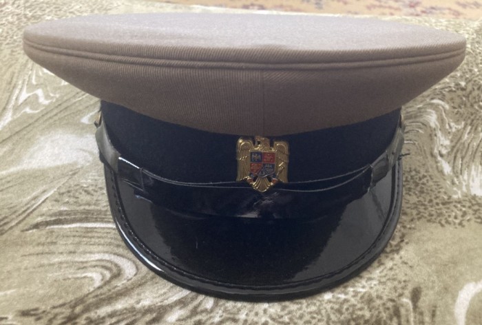 M5 2 - Cascheta militara - student ATM - culoare negru tehnic - piesa de colectie