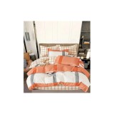 Cumpara ieftin Lenjerie de Pat Dublu, Bumbac Finet, 6 Piese - SIPRR60-507