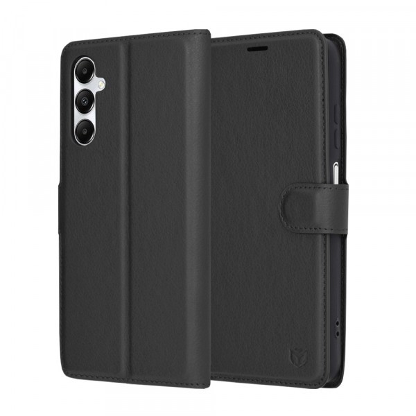 Husa pentru Samsung Galaxy A05s A057, Techsuit, Leather Folio, Neagra
