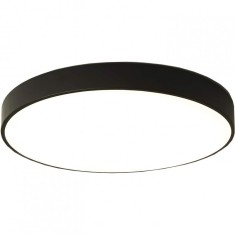 Aplica LED Techstar? Light, 72W, Rotunda, Design Slim, Protectie Insecte, CRI 80, 6500K, Neagra foto