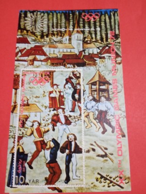 YEMEN, OLYMPIC GAMES MUNICH 72 - COLIȚĂ MNH foto