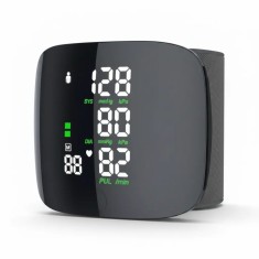 Tensiometru portabil pentru incheietura mainii, display digital mare, comenzi vocale