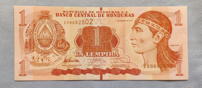 Honduras - 1 Lempira (2012)