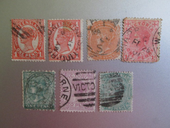 AUSTRALIA VICTORIA SERIE STAMPILATA=209