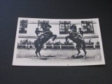 Școala de Cavalerie Saumur, Centrul Ecvestru &bdquo;Courbettes&rdquo;-Carte Poștală Vintage Franța (posibil perioada 1900-1940)