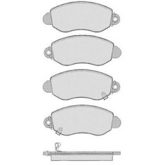 Set placute frana punte fata Ford Transit, 01.2000-05.2006, marca SRLine Polonia