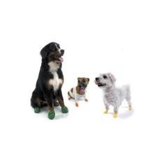 Pawz pantofi din cauciuc organic pentru c&acirc;ini XS-negru
