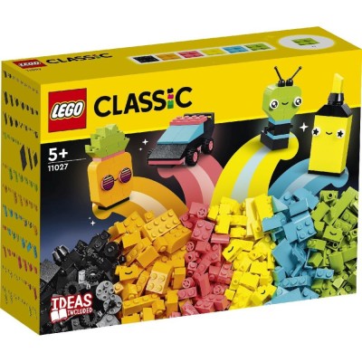 LEGO CLASSIC DISTRACTIE CREATIVA CU NEOANE 11027 foto