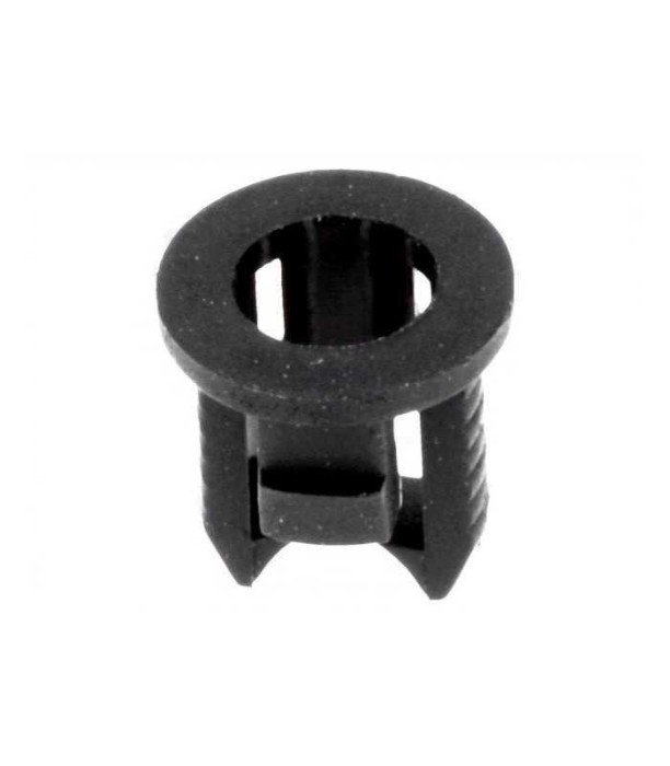 Suport pentru LED 3mm monobloc neagra UL94V-2 L 5.6mm FIX&amp;FASTEN FIX-LED3-1