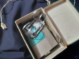 Proiector diafilme/diapozitive Rusesc vechi,cutie originala Functional.Proiector diapozitive filme tip diafilm,diapozitiv/diafilme Etud Sovietic cablu