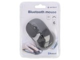 Mouse optic fără fir neagră Bluetooth