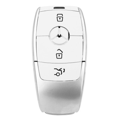 Carcasa Cheie Smartkey Mercedes 4 Butoane Alba CME 067 foto