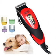 Aparat de tuns animale Qirui QR-PET2505, 12 W, accesorii foto