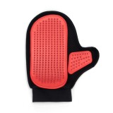 Cumpara ieftin Manusa-Perie cu Dinti Metalici pentru Ingrijire Caini, Pisici si Alte Animale de Companie, pentru Mana Dreapta, Red Metallic