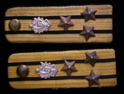 C1 8 - Grade militare - veston - comunism RSR - colonel geniu foto
