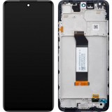 Cumpara ieftin Display cu Touchscreen Xiaomi Redmi Note 10 5G, cu Rama, Gri, Service Pack 5600020K1900