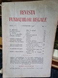 Revista Fundatiilor Regale - Anul V 1 Noiembrie 1938 Nr. 11