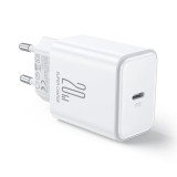 Incarcator Type-C, Quick Charge, 20W - JoyRoom (JR-TCF06) - White