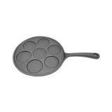 Tigaie Fonta Rotunda 23.5cm Magic Home, Antiaderenta, Clatite, Oua, Inductie, Gaz, Ceramica, Cuptor
