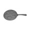 Tigaie fonta, rotunda, pentru clatite si oua, 23.5 cm, Magic Home GartenVIP DiyLine