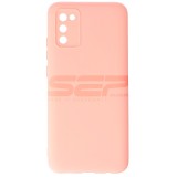 Husa Silicon Roz Samsung Galaxy M02s - Protectie Premium, Calitate Superioara