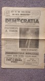 Ziarul Democratia, nr 19, 28 Mai 1990, 8 pagini