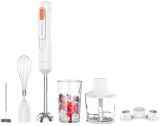 Cumpara ieftin Blender mixer cu baterie 5 in 1, 60W, fara fir, 0.5L, alb, Decakila KMJB042W