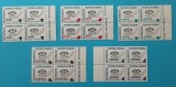 TIMBRE ROMANIA 1999 LP1476 NOUA NUMEROTATIE TELEFONICA SUPRATIPAR BL. DE 4 MNH