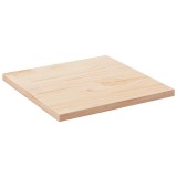 VidaXL Blat de masă, 80x80x2,5 cm, lemn masiv de pin, pătrat