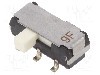 Intrerupator glisant, 2 pozitii, DPDT, ON-ON, Nidec Copal Electronics - CL-SB-22B-11