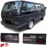 Set de stopuri fumurii negre potrivit pentru VW Bus Panel Van Transporter T3 79-92 Performance AutoTuning