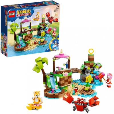LEGO SONIC INSULA LUI AMY PENTRU SALVAREA ANIMALELOR 76992 foto