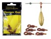 Clips CARP ACADEMY Running Rig Lead, 10buc/pac