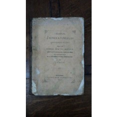 Fidantata Imparatului, Stirea cea de bucurie, V. A. Urechia, Bucuresti 1870