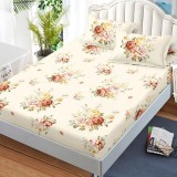 Cearsaf de pat cu elastic si 2 fete de perna Palmer 180x200 cm (Finet)