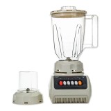 Cumpara ieftin Blender 2in1 Boxiya 300W, 4 Viteze, 1.5L, Gri/Albastru - Milkshake, Fructe, Legume, Gheata