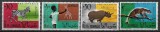 B2406 - Somalia 1960 - Fauna 4v neuzat,perfecta stare, Nestampilat