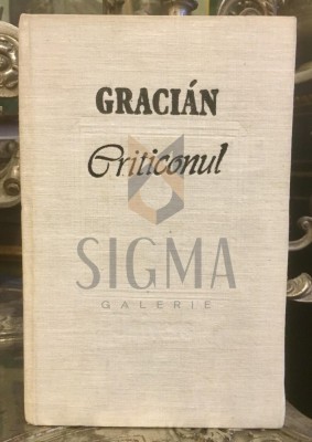 GRACIAN &amp;quot;CRITICONUL&amp;quot; foto