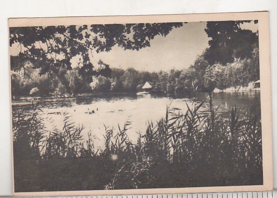 bnk cp Sovata - Lacul Ursu - circulata 1958 - Libraria noastra