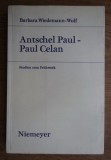 Barbara Wiedemann-Wolf - Antschel Paul, Paul Celan