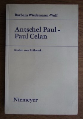 Barbara Wiedemann-Wolf - Antschel Paul, Paul Celan foto
