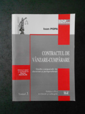 IOAN POPA - CONTRACTUL DE VANZARE CUMPARARE foto